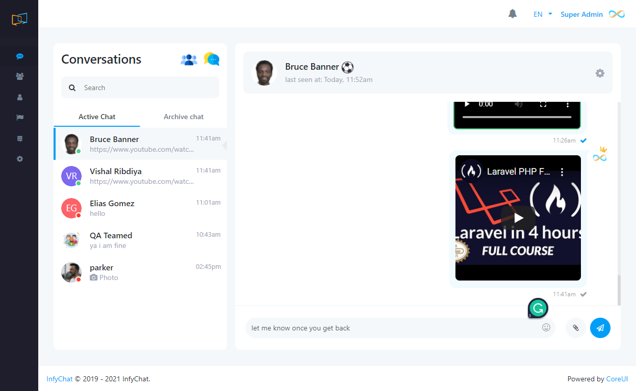 Cobra Chatz Features